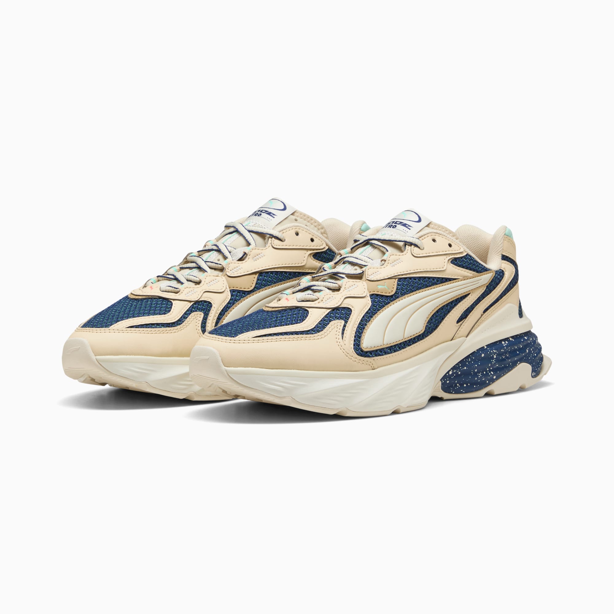 PUMA Fade Sneakers Unisex – Canvas-Blue Jewel-Alpine Snow