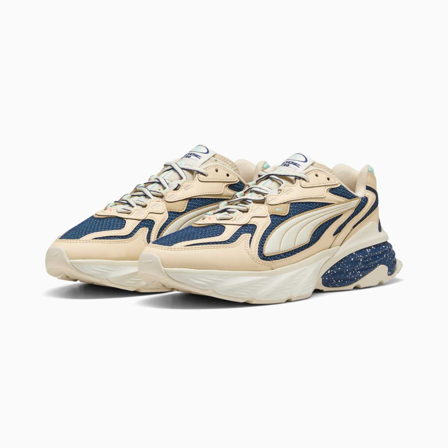 PUMA Fade Sneakers Unisex – Canvas-Blue Jewel-Alpine Snow