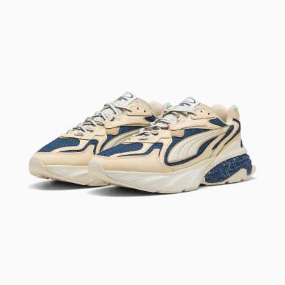 PUMA Fade Sneakers Unisex – Canvas-Blue Jewel-Alpine Snow
