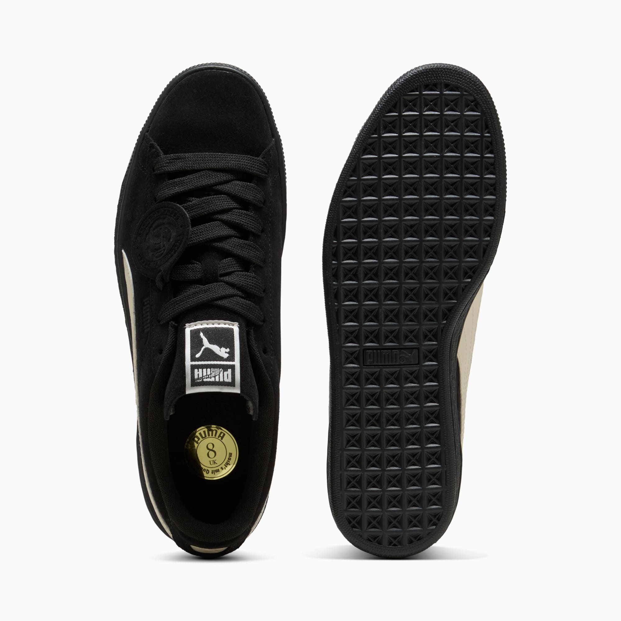 Suede Charles F. Stead VI Sneakers Unisex – PUMA Black-Alpine Snow