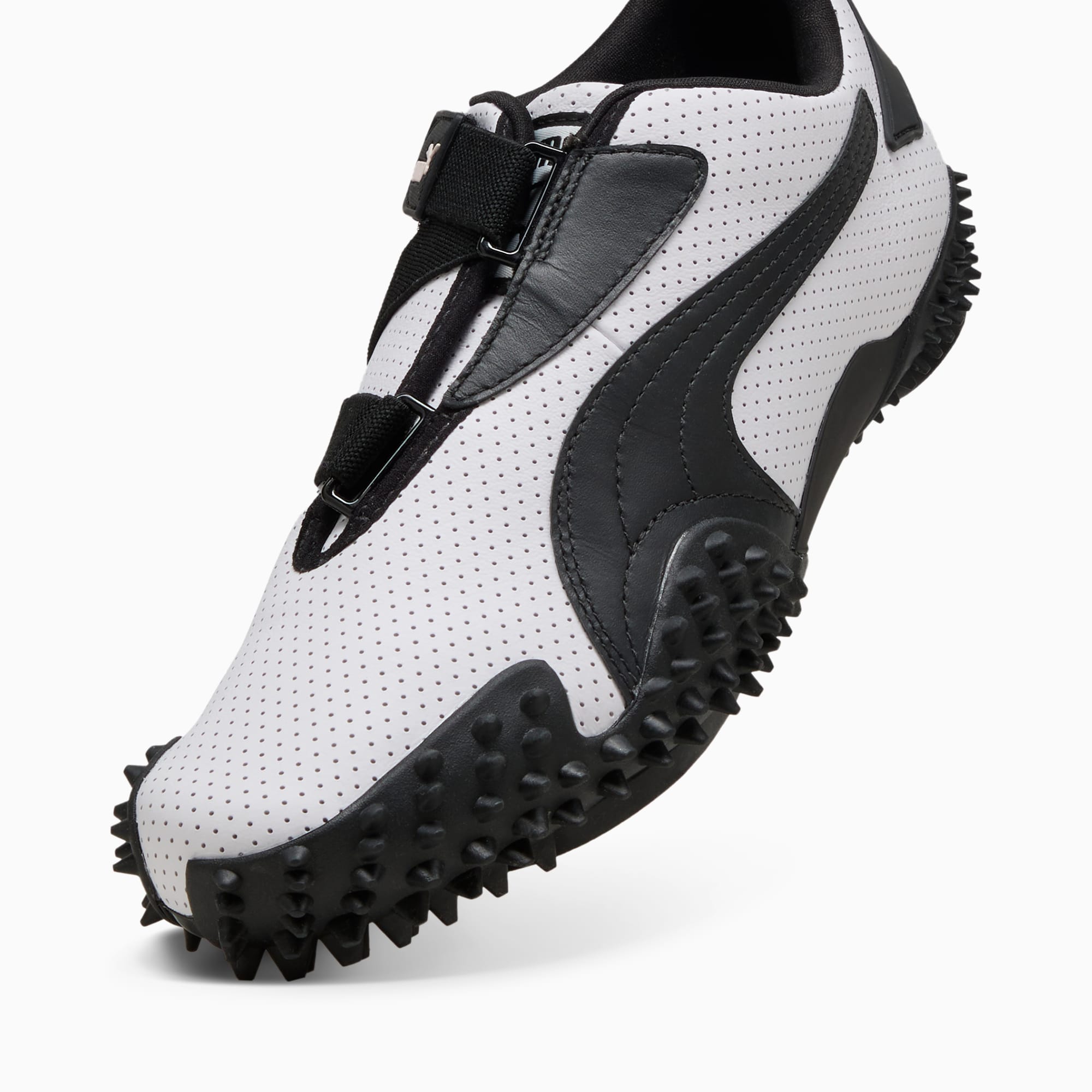 Mostro Perforated Sneakers Unisex – PUMA White-PUMA Black