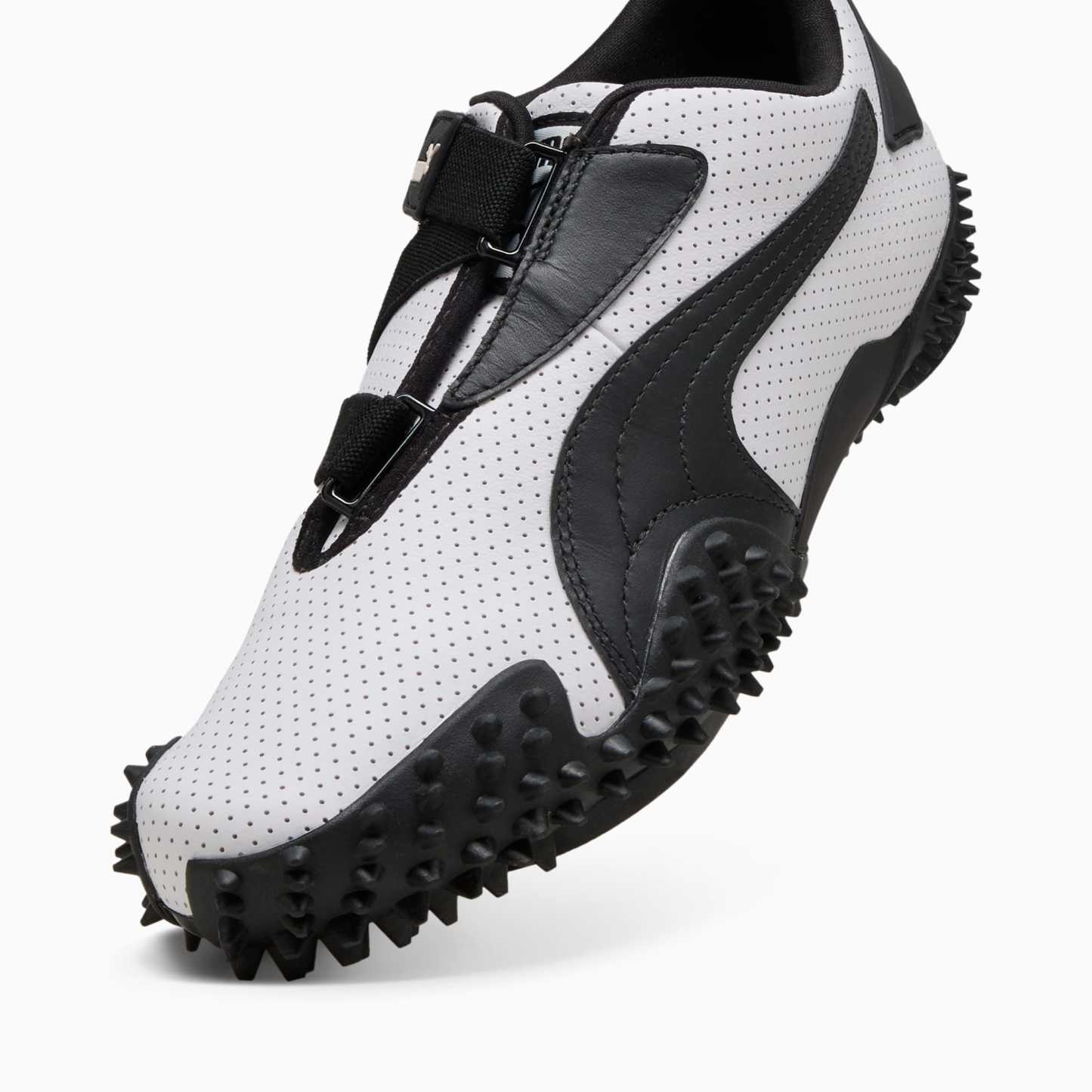 Mostro Perforated Sneakers Unisex – PUMA White-PUMA Black