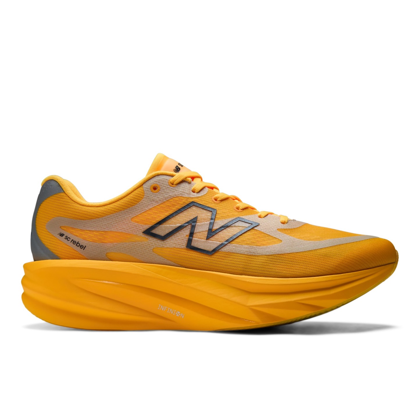 SuperComp Rebel men's – SATSUMA ORANGE with SILVER METALLIC