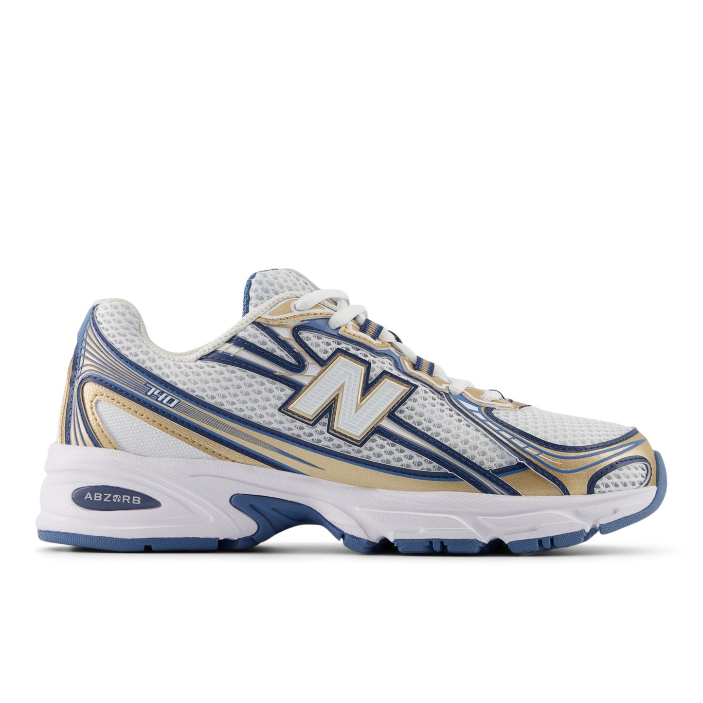 740 – Heron Blue with Vintage Indigo and Gold Metallic