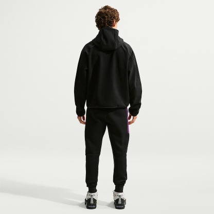 Nike Tech Men's Fleece Joggers – Black/Viotech