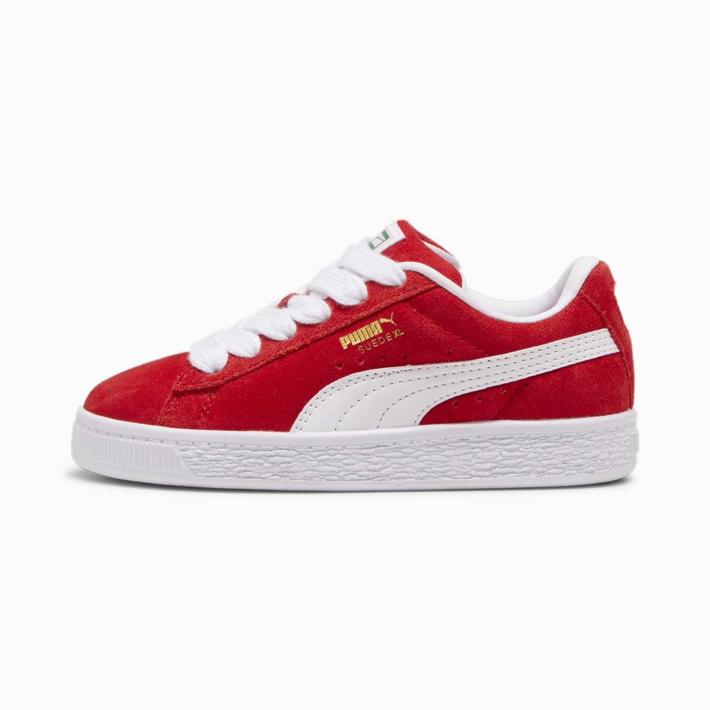 Suede XL Kids' Sneakers – For All Time Red-PUMA White