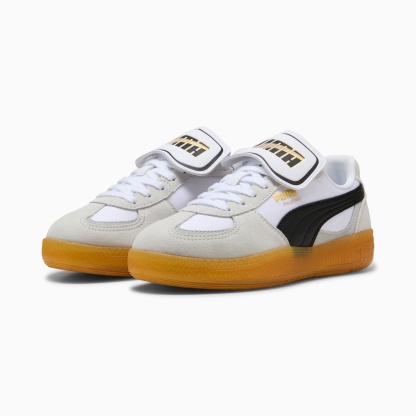 Palermo Moda Tongue Sneakers Women – Feather Gray-PUMA Black