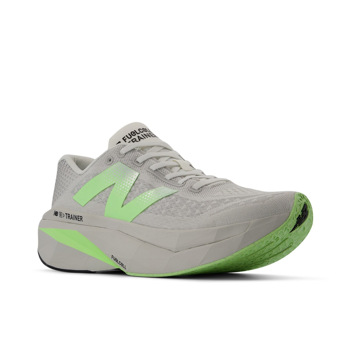 FuelCell SuperComp Trainer v3 – Grey Matter with Mint Flash and Silver Metallic