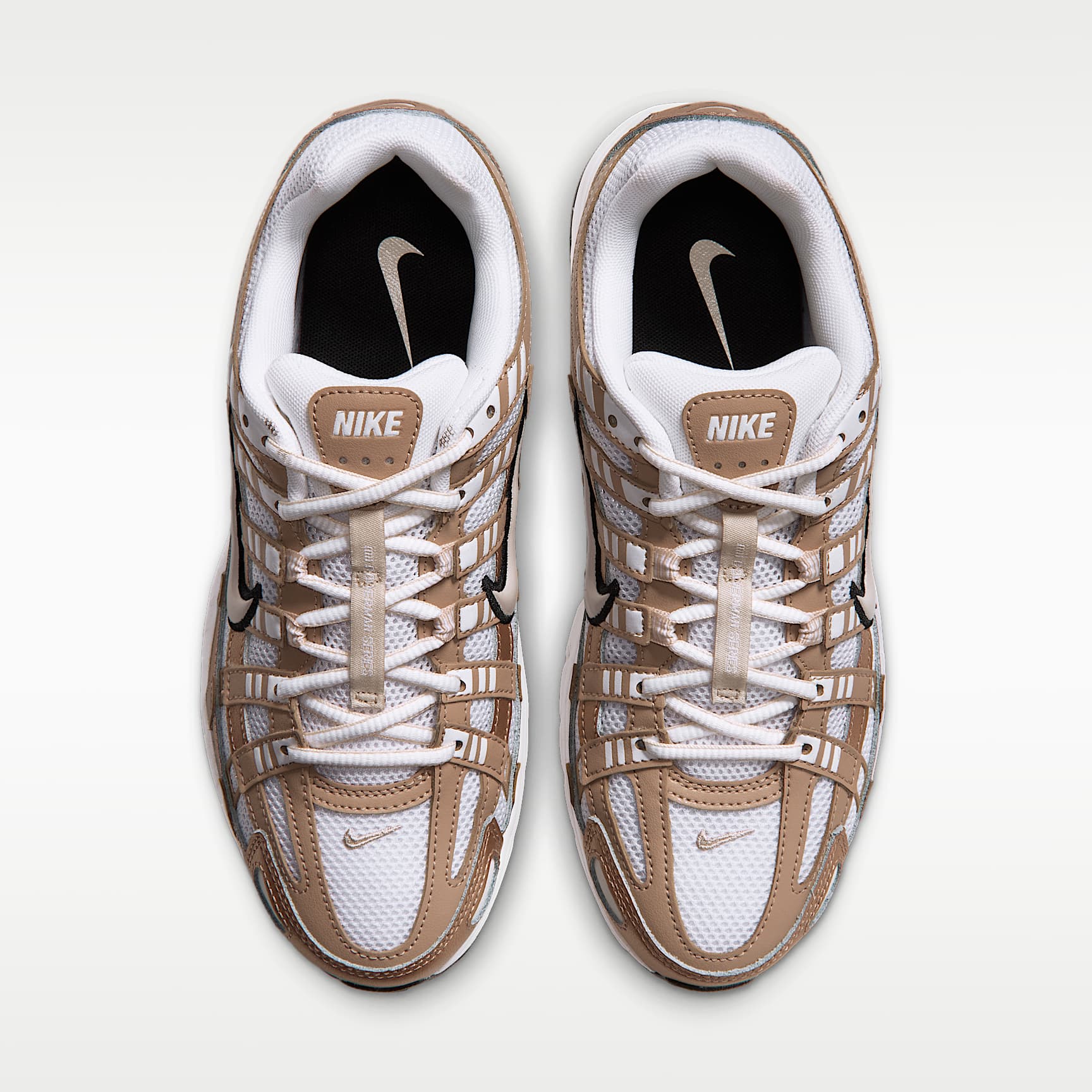 Nike P-6000 Women's Shoes – White/Blur/Black/Sand Drift