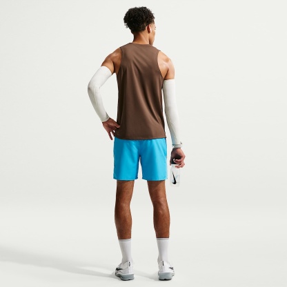 Nike Miler Men's Dri-FIT 18cm (approx.) Brief-Lined Running Shorts – Light Current Blue/Baltic Blue