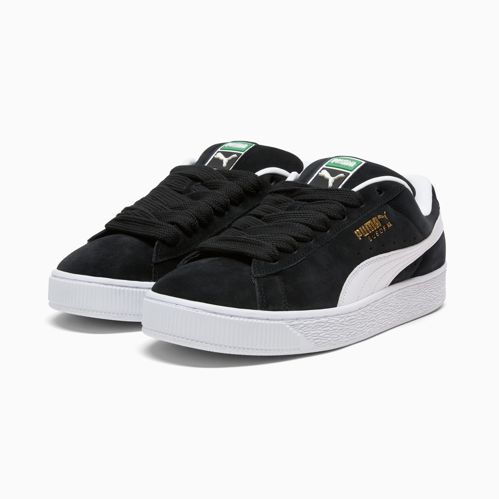 Suede XL Sneakers Unisex – PUMA Black-PUMA White
