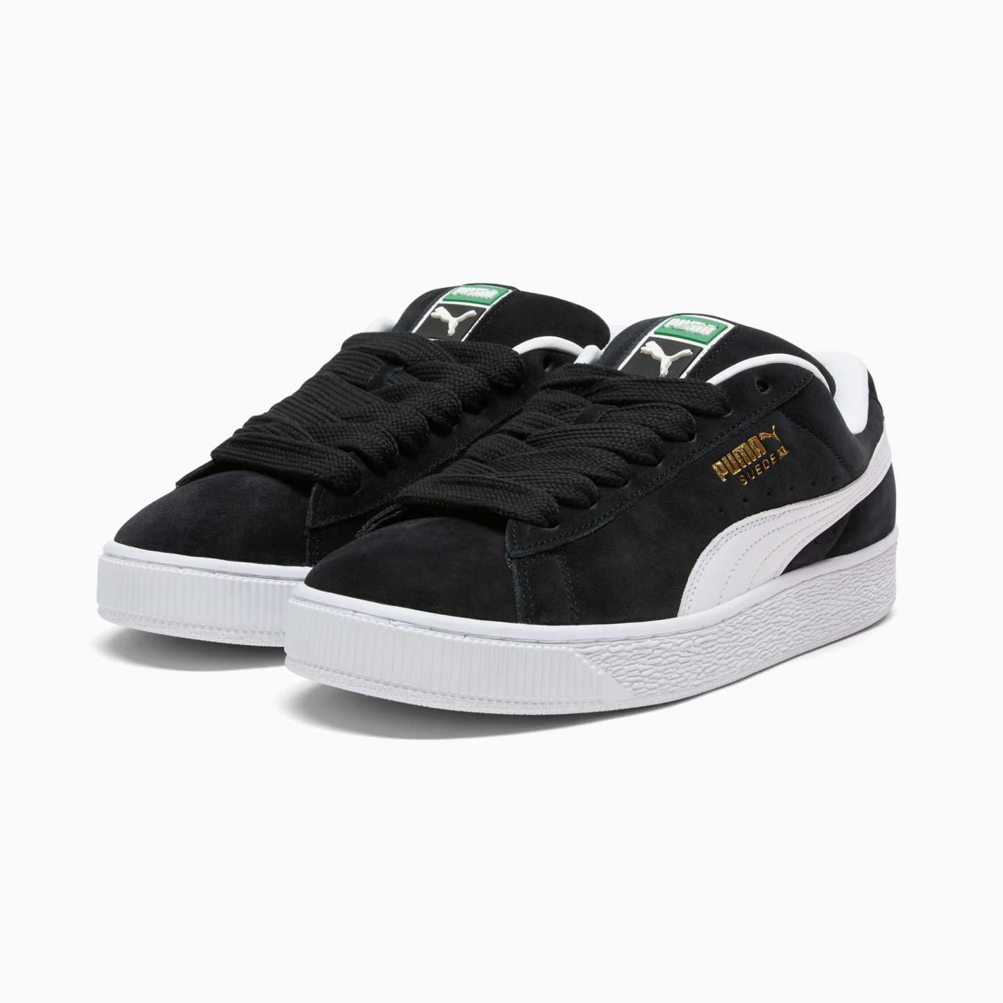 Suede XL Sneakers Unisex – PUMA Black-PUMA White