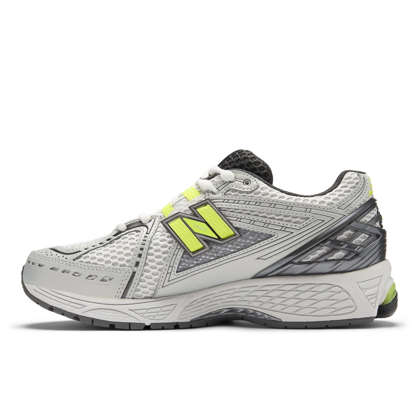 U1906R – LIGHT SILVER METALLIC with ALKALINE GREEN