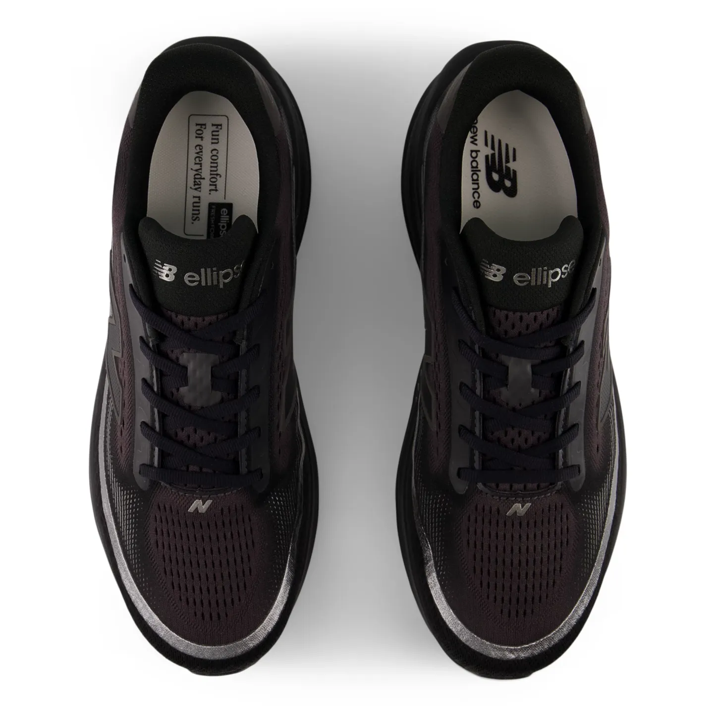 Ellipse v1 men's – BLACK with BLACK METALLIC and FADED BLACK
