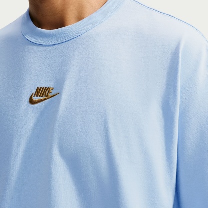 Nike Sportswear Premium Essentials Men's T-Shirt – Ice Blue/Flat Gold