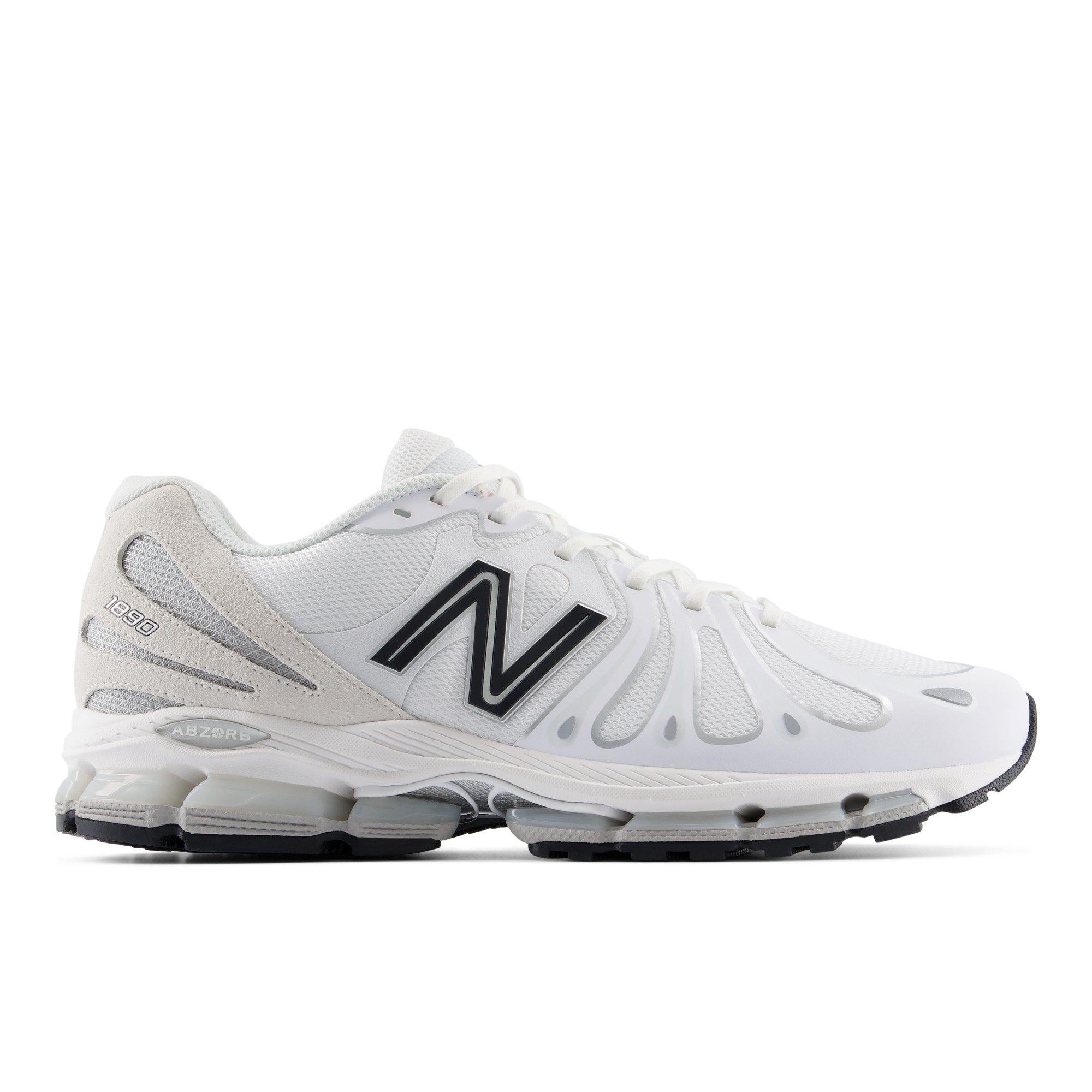ABZORB 1890 – WHITE with SILVER METALLIC and BLACK
