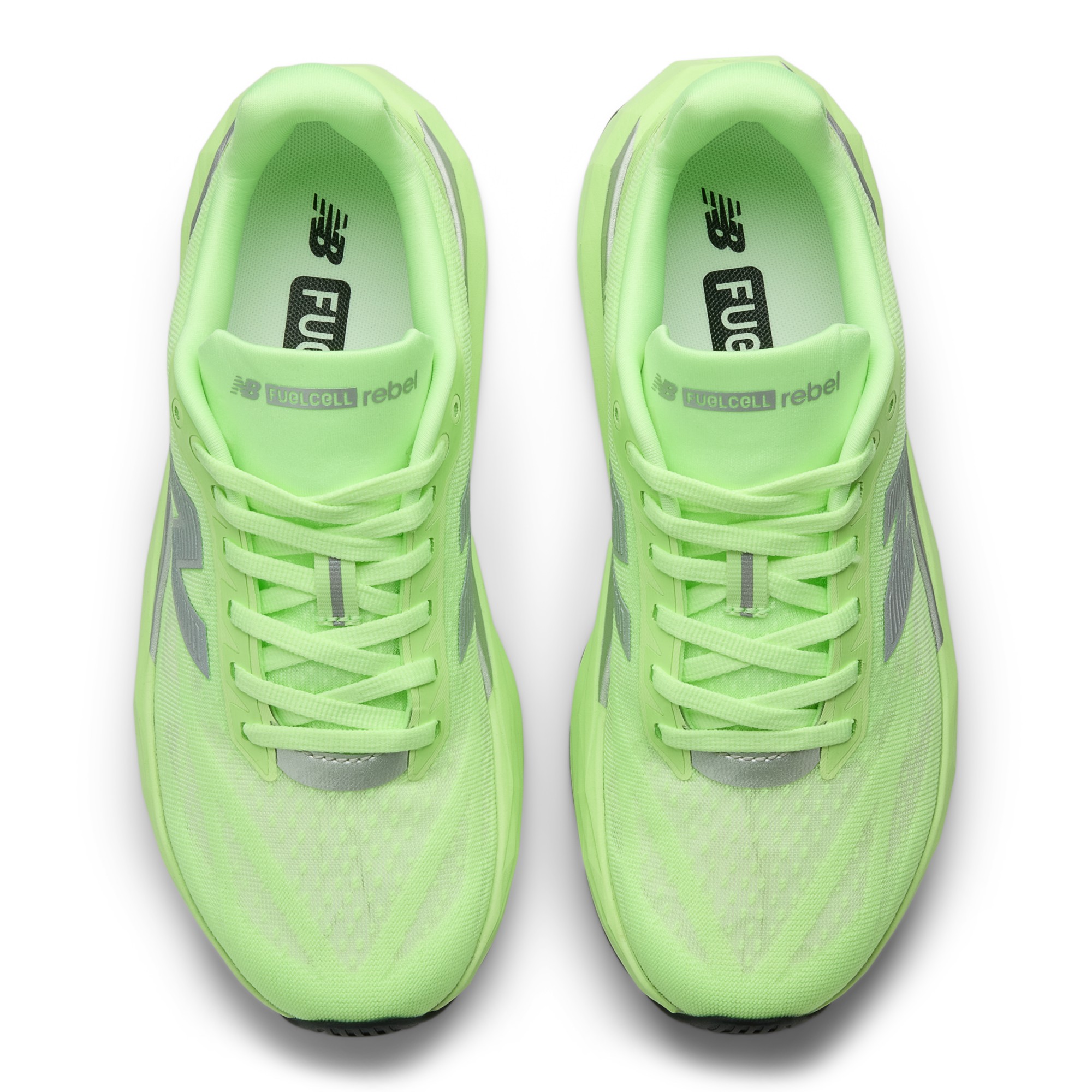 FuelCell Rebel v5 – Lab Green with Silver Metallic and White