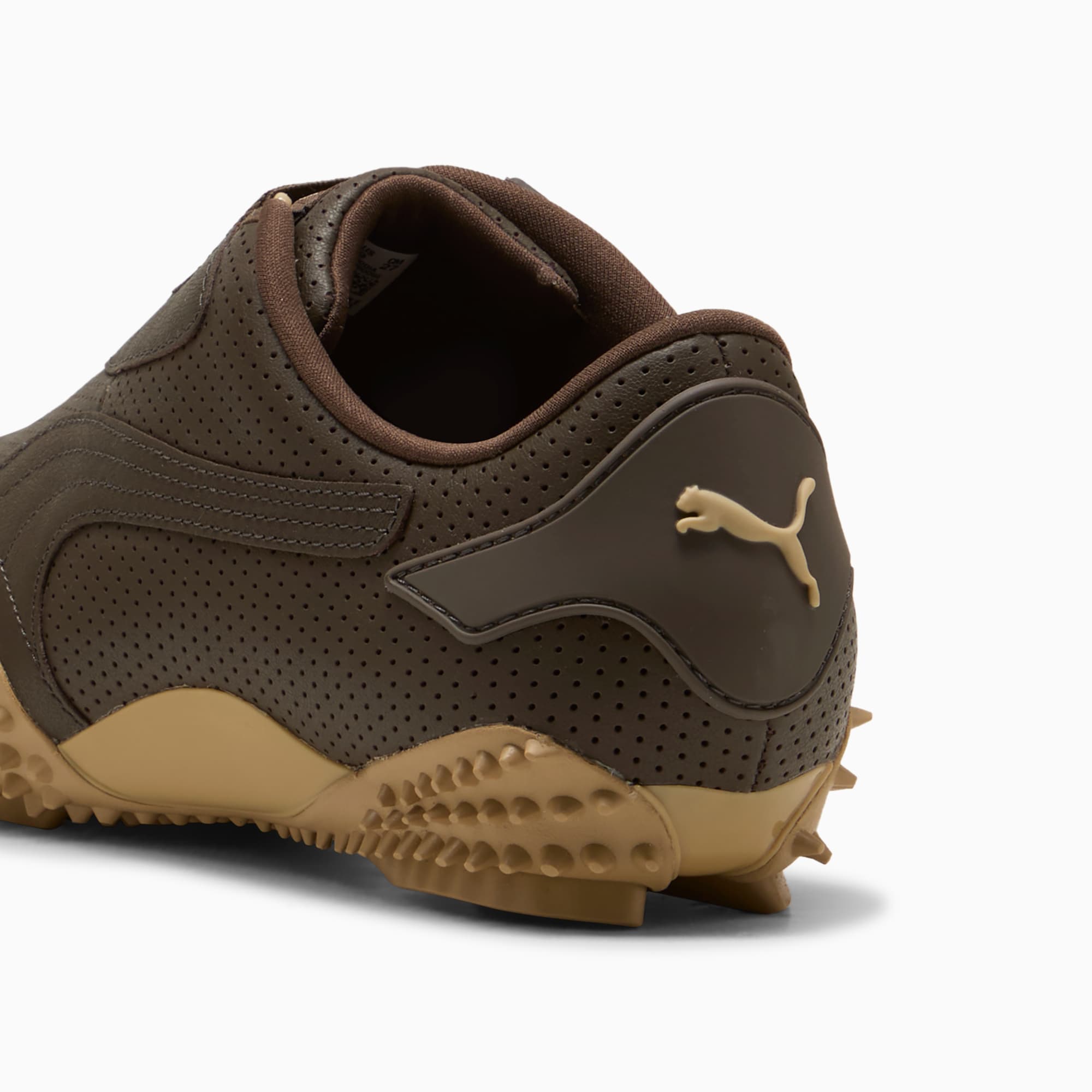 Mostro Perforated Sneakers Unisex – Chocolate-Sand Dune