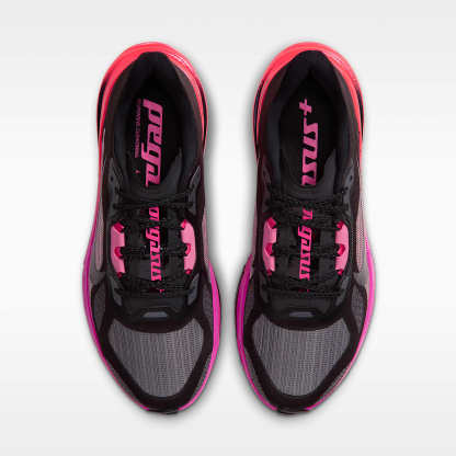 Nike Pegasus Plus 2 Women's Road-Running Shoes – Black/Hyper Pink/Laser Crimson/Black