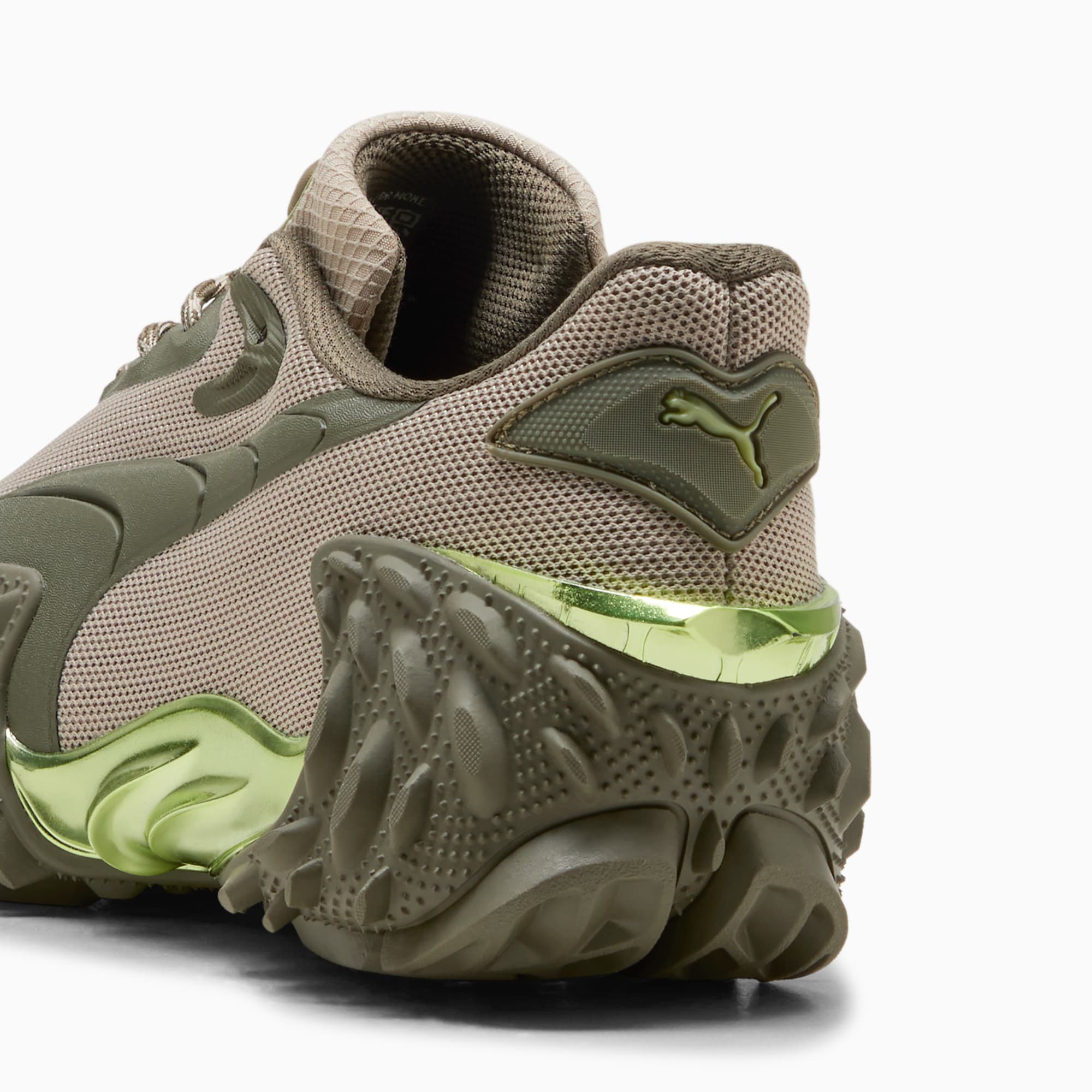 Mostro X Dots Sneakers Unisex – Pebble Gray-Loden Green