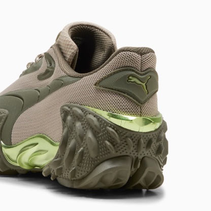 Mostro X Dots Sneakers Unisex – Pebble Gray-Loden Green