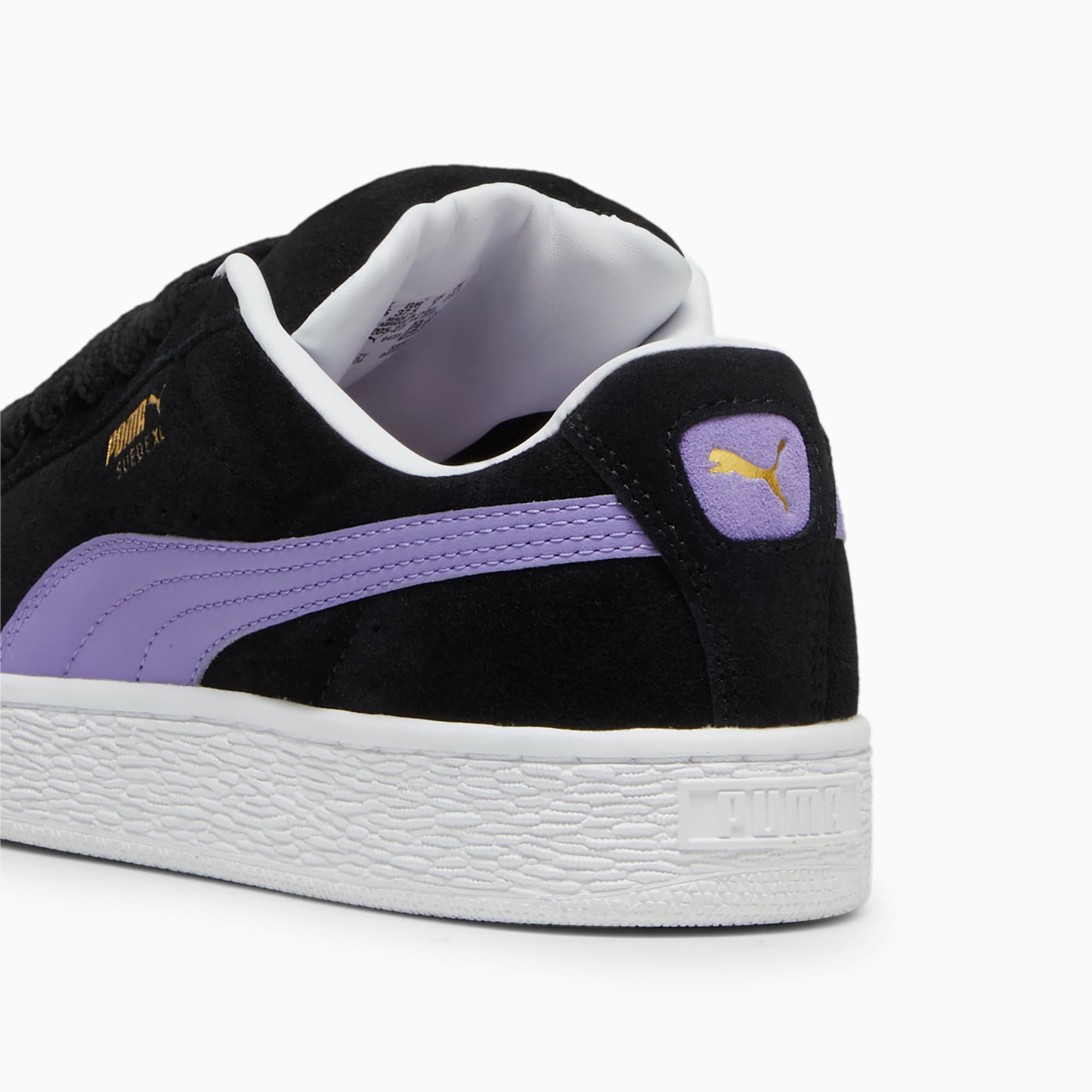 Suede XL Sneakers Unisex – PUMA Black-Lavender Alert