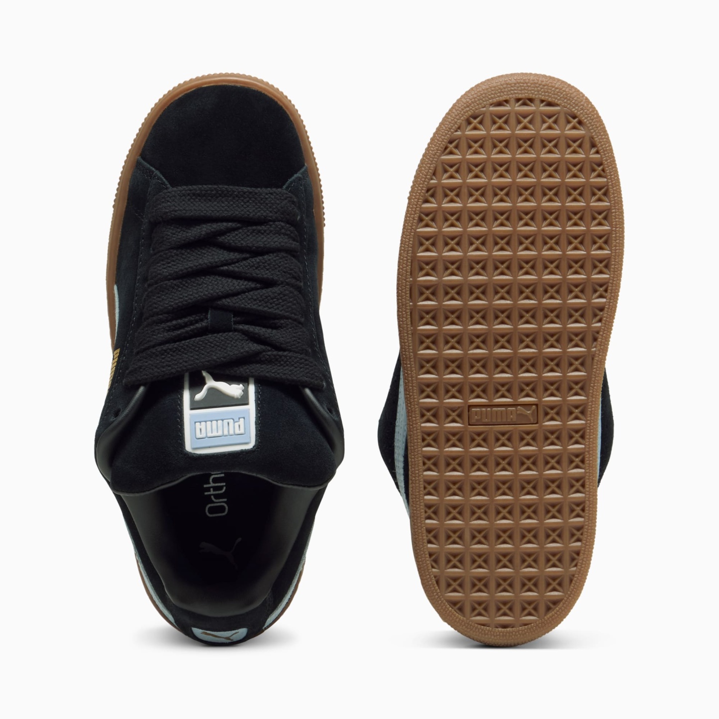 Suede XL Youth Sneakers – PUMA Black-Chambray Blue
