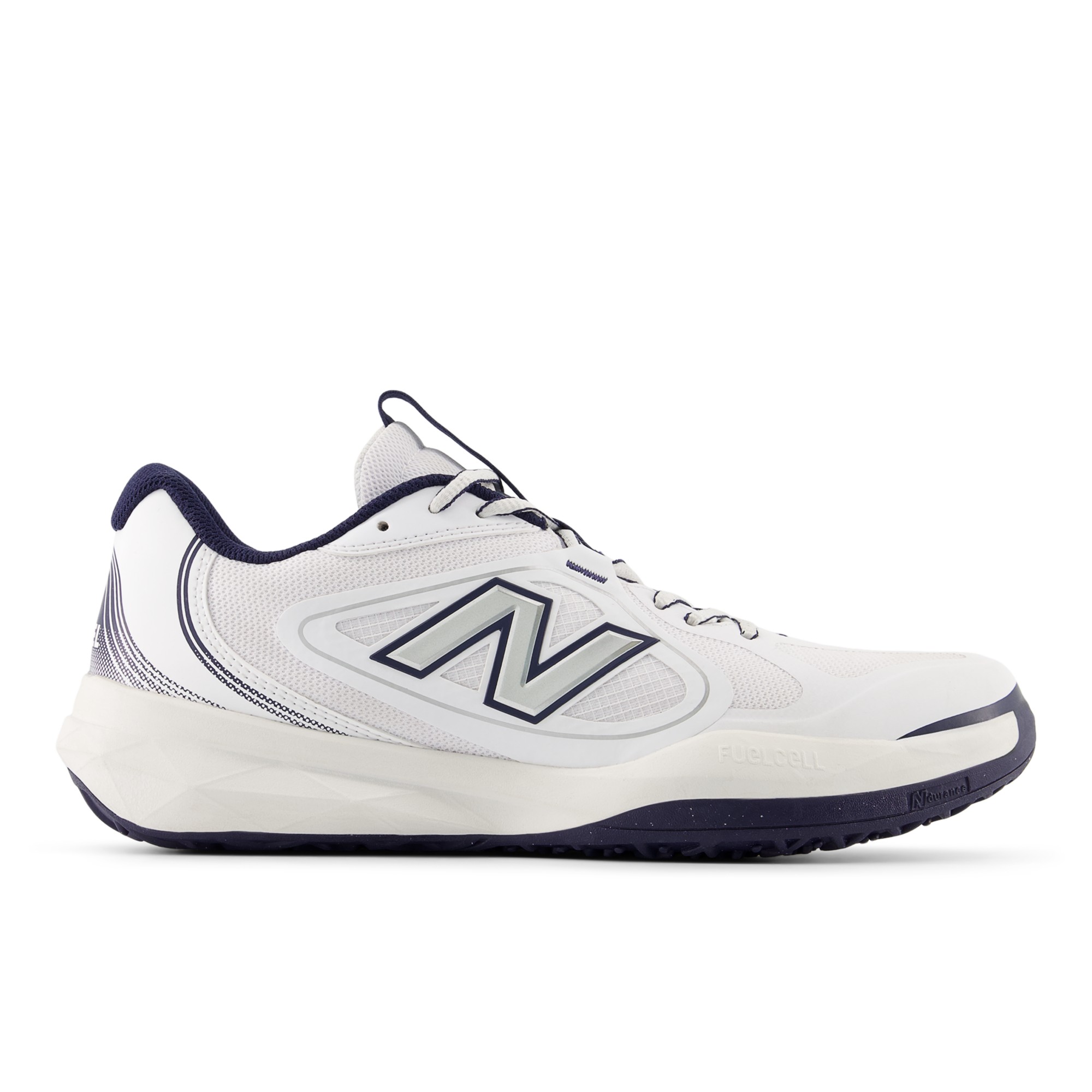 FuelCell 796v5 Padel – WHITE with TEAM NAVY and ALKALINE GREEN