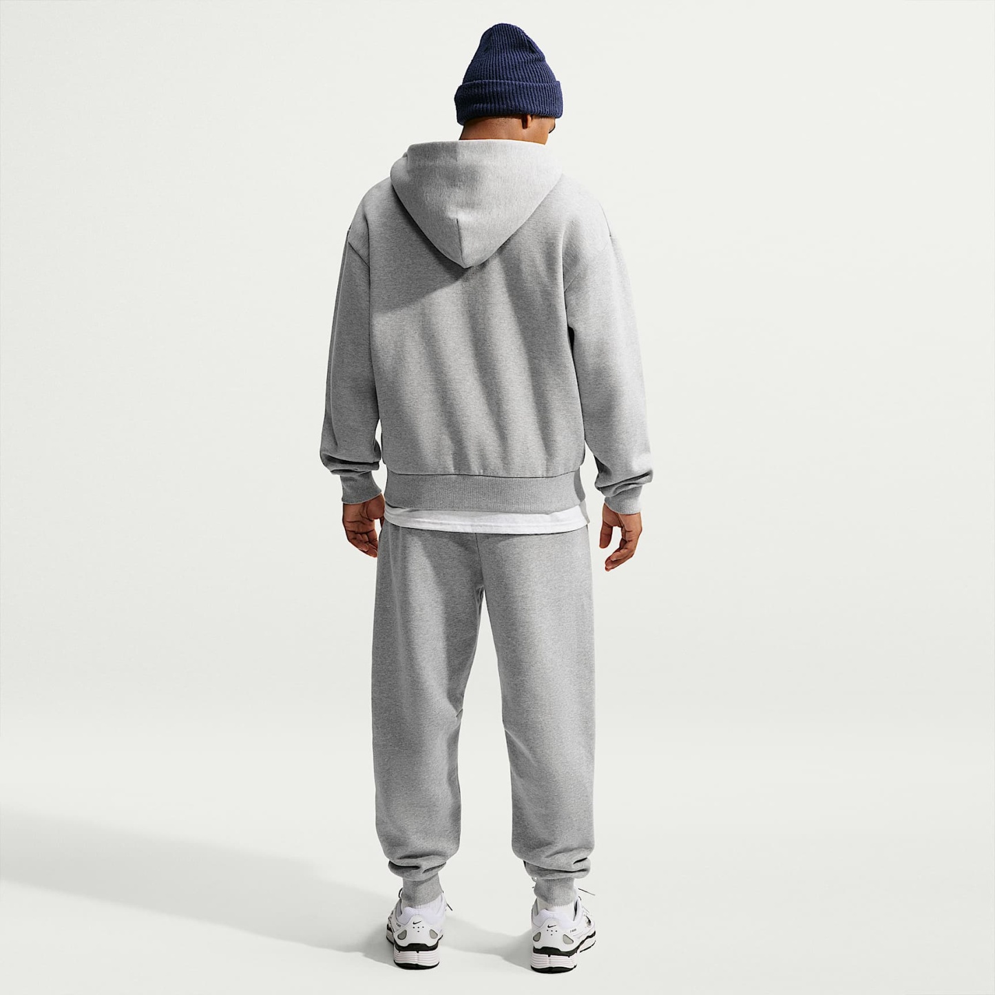Nike Solo Fleece Men's Joggers – Dark Grey Heather/Sail