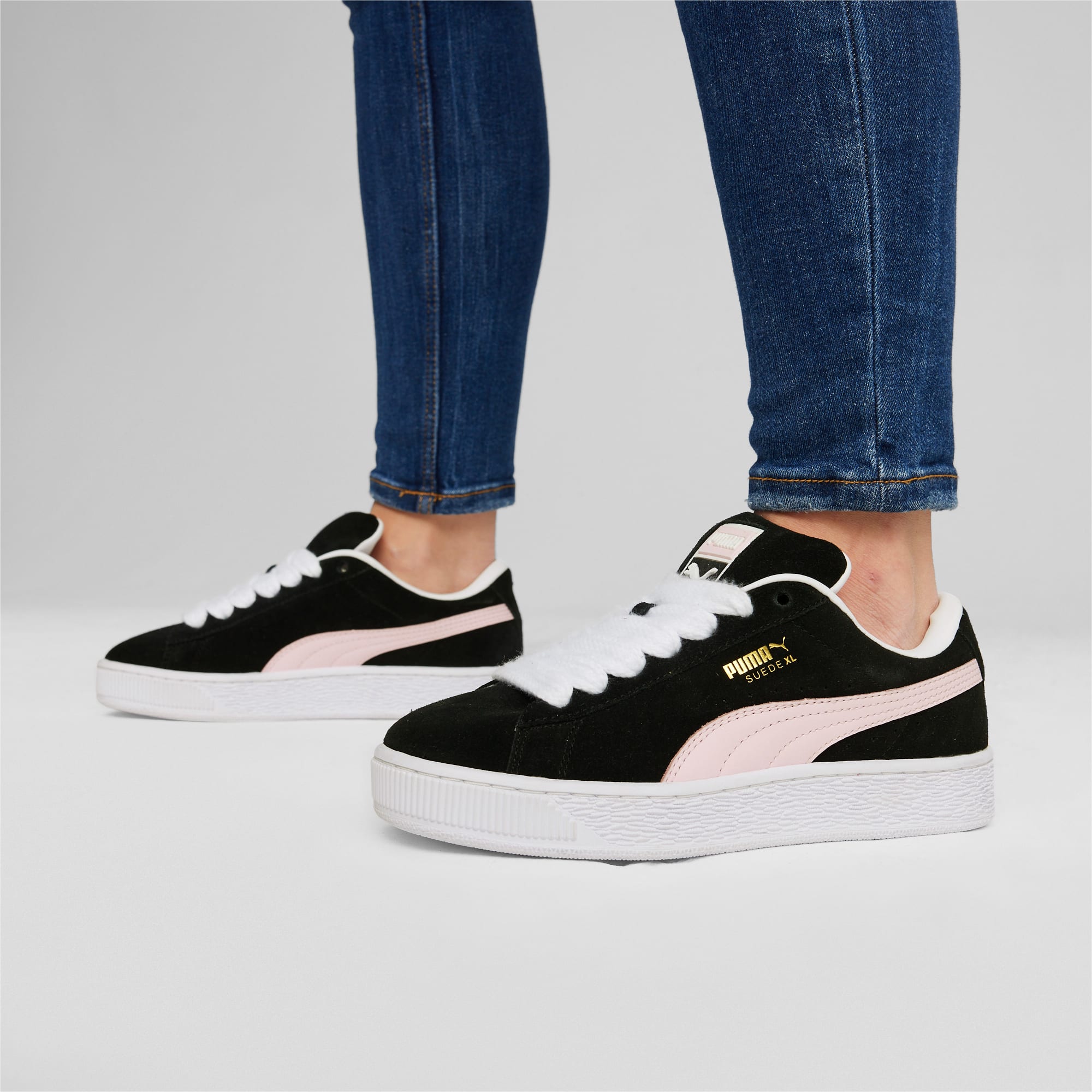 Suede XL Sneakers Unisex – PUMA Black-Whisp Of Pink