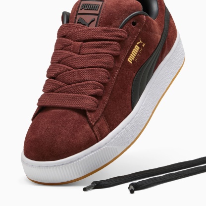 Suede XL Sneakers Unisex – Chocotart-PUMA Black-PUMA White