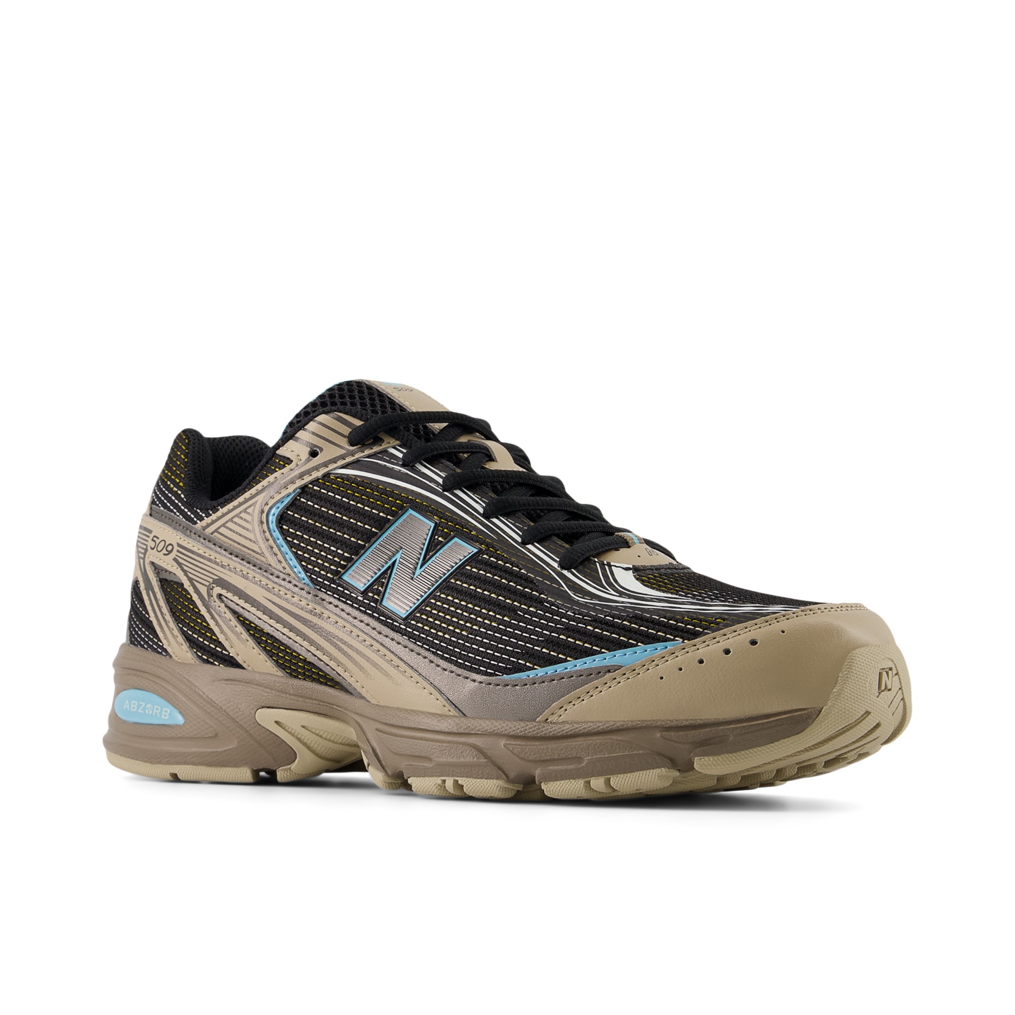 509 – STONEWARE with THUNDER BROWN and TAFFY BLUE