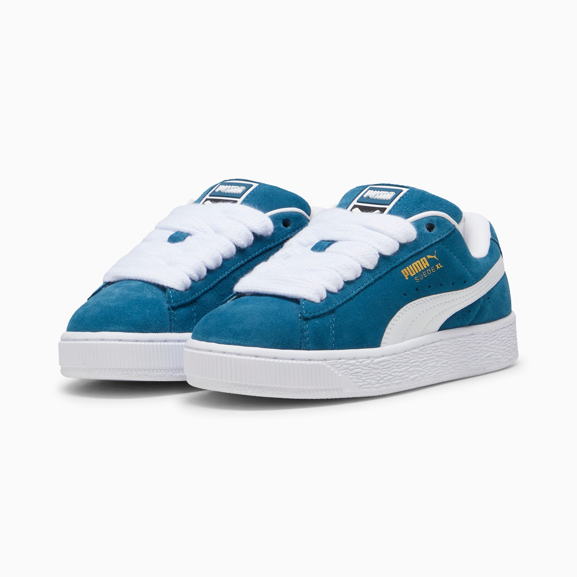 Suede XL Youth Sneakers – Ocean Tropic-Warm White
