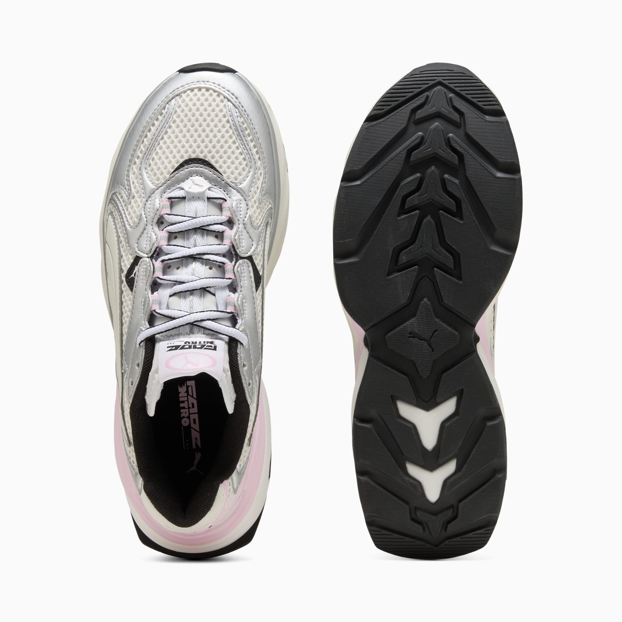 PUMA Fade Sneakers Unisex – PUMA Silver-Warm White-Pearl Pink