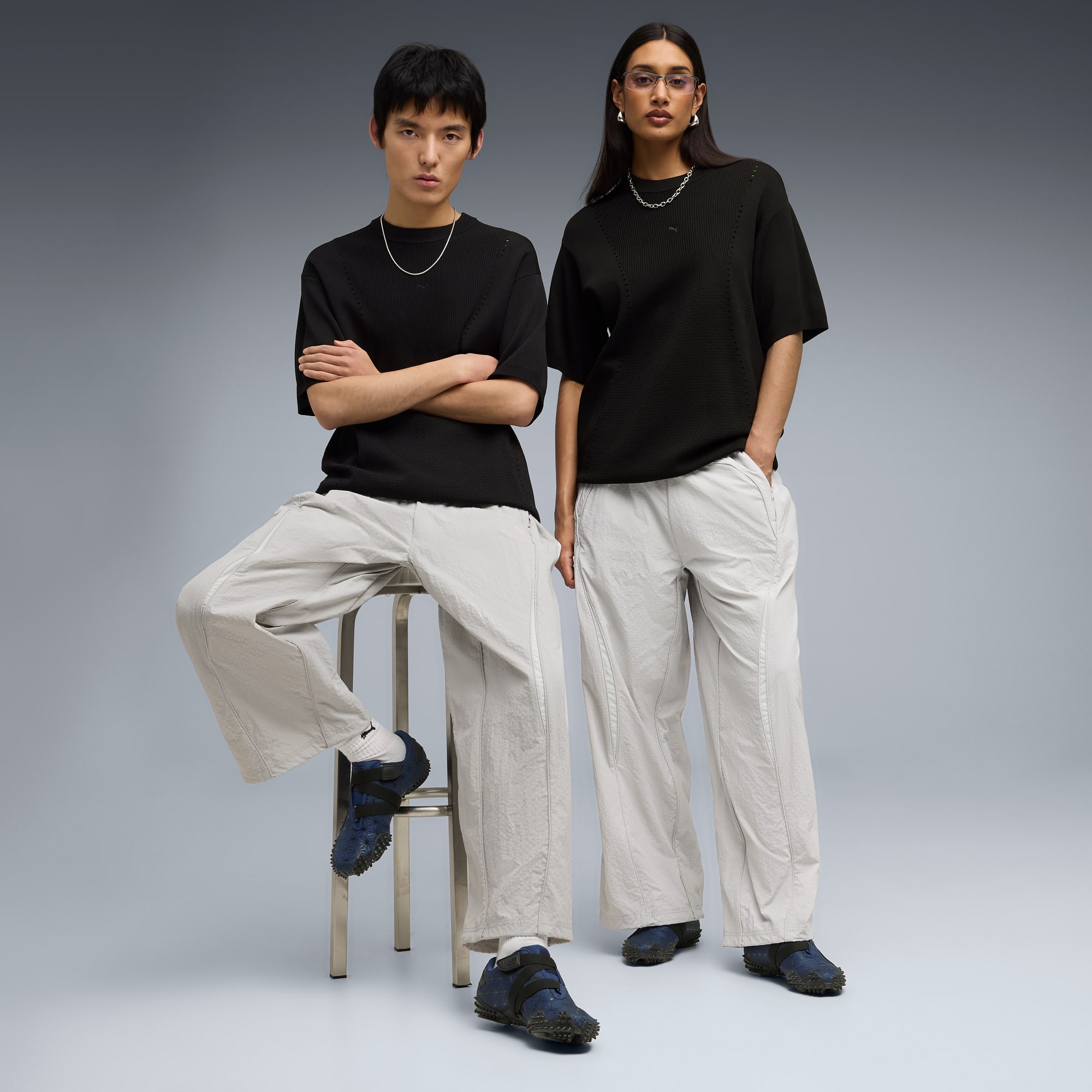 Mostro Sashiko Sneakers Unisex – Persian Blue-PUMA Black