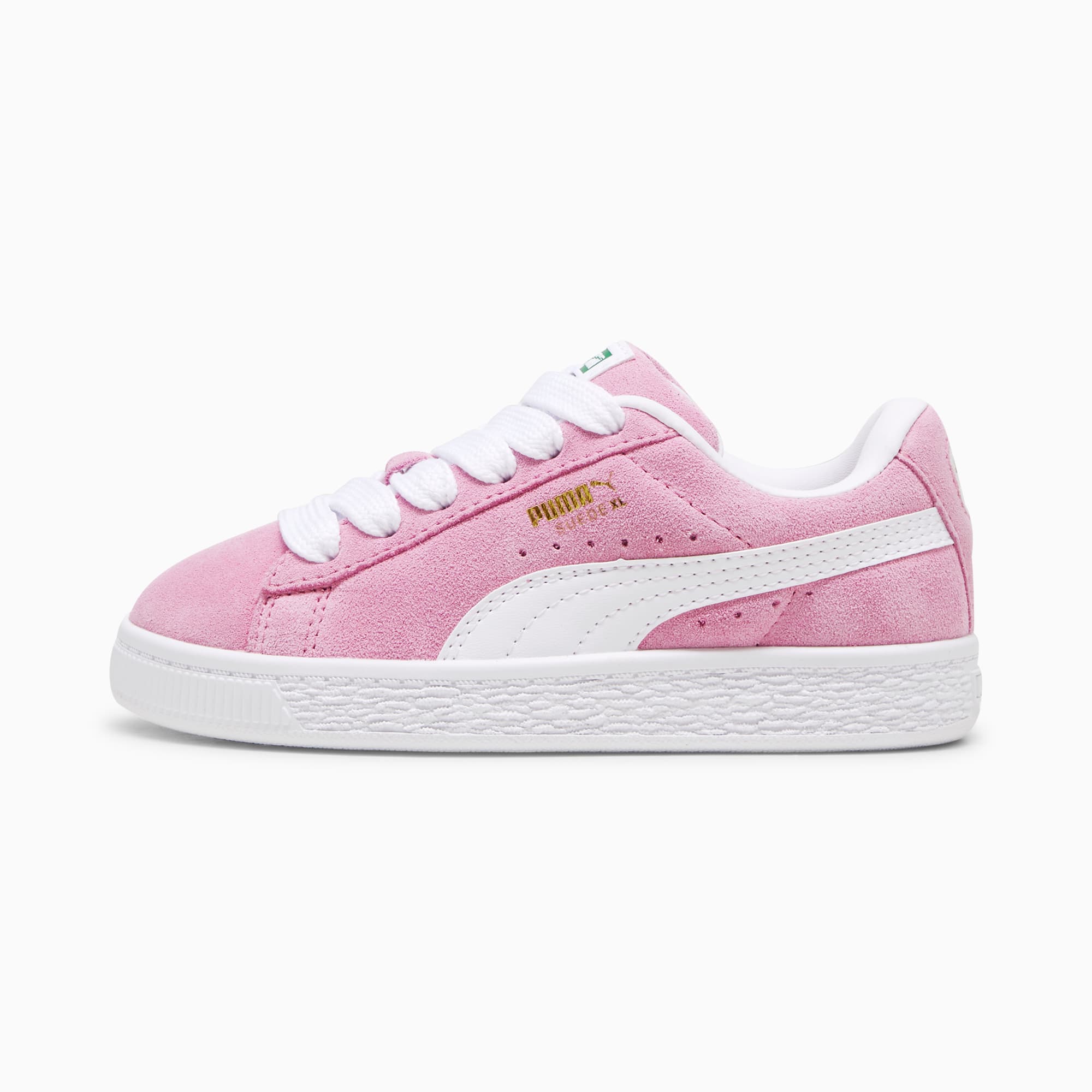 Suede XL Kids' Sneakers – Mauved Out-PUMA White
