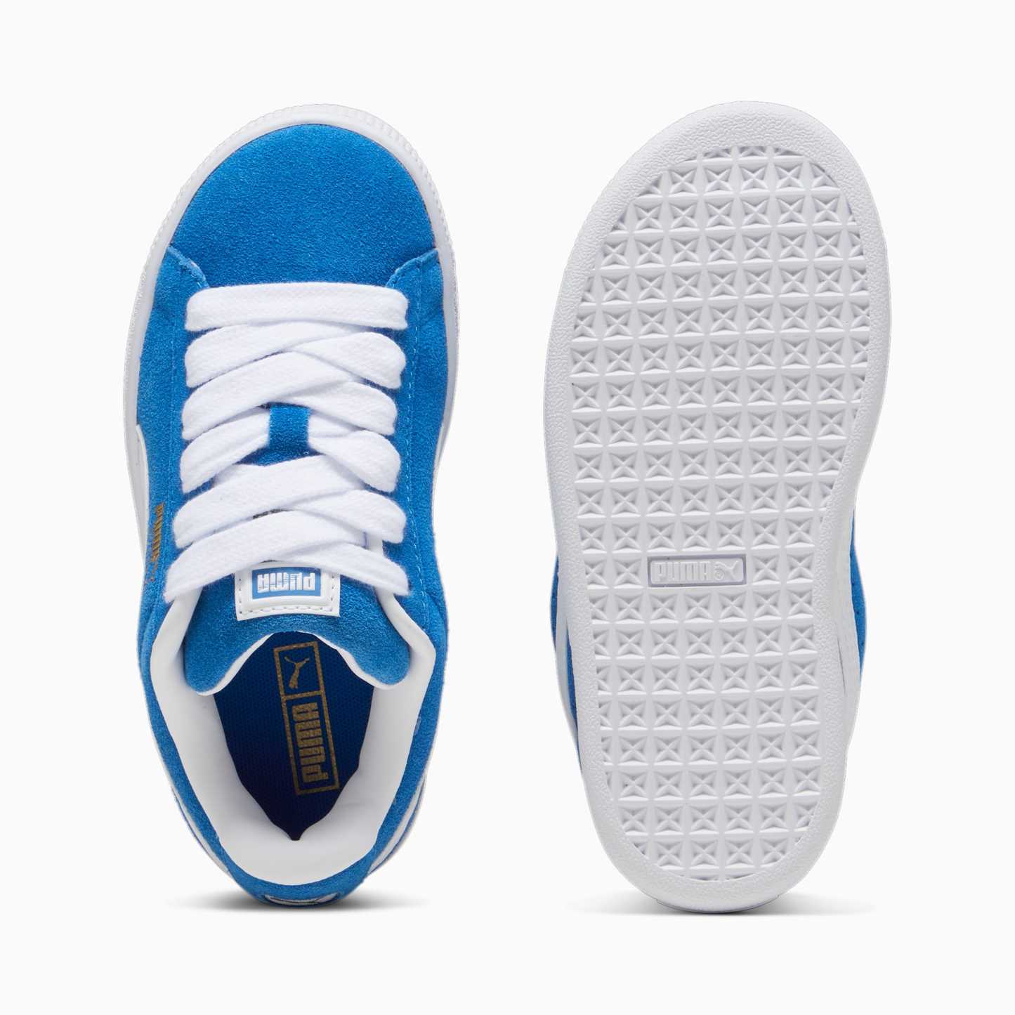 Suede XL Kids' Sneakers – PUMA Team Royal-PUMA White