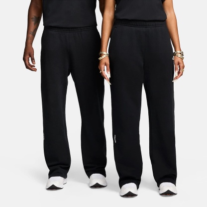 NOCTA NOCTA Fleece CS Open-Hem Tracksuit Bottoms – Black/Black/White