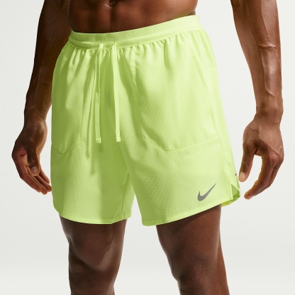 Nike Stride Men's Dri-FIT 18cm (approx.) 2-in-1 Running Shorts – Volt Ice