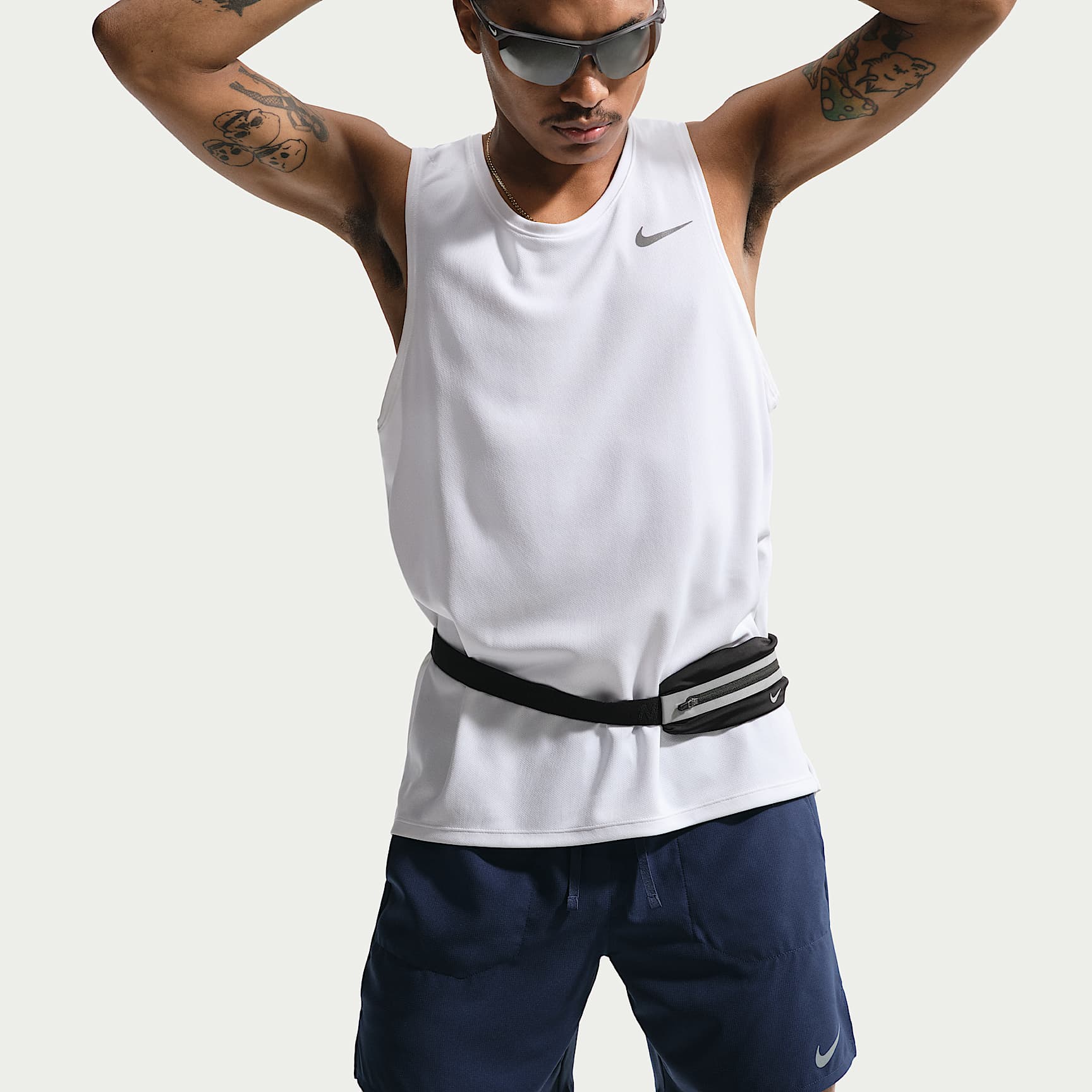 Nike Stride Men's Dri-FIT 18cm (approx.) 2-in-1 Running Shorts – Midnight Navy