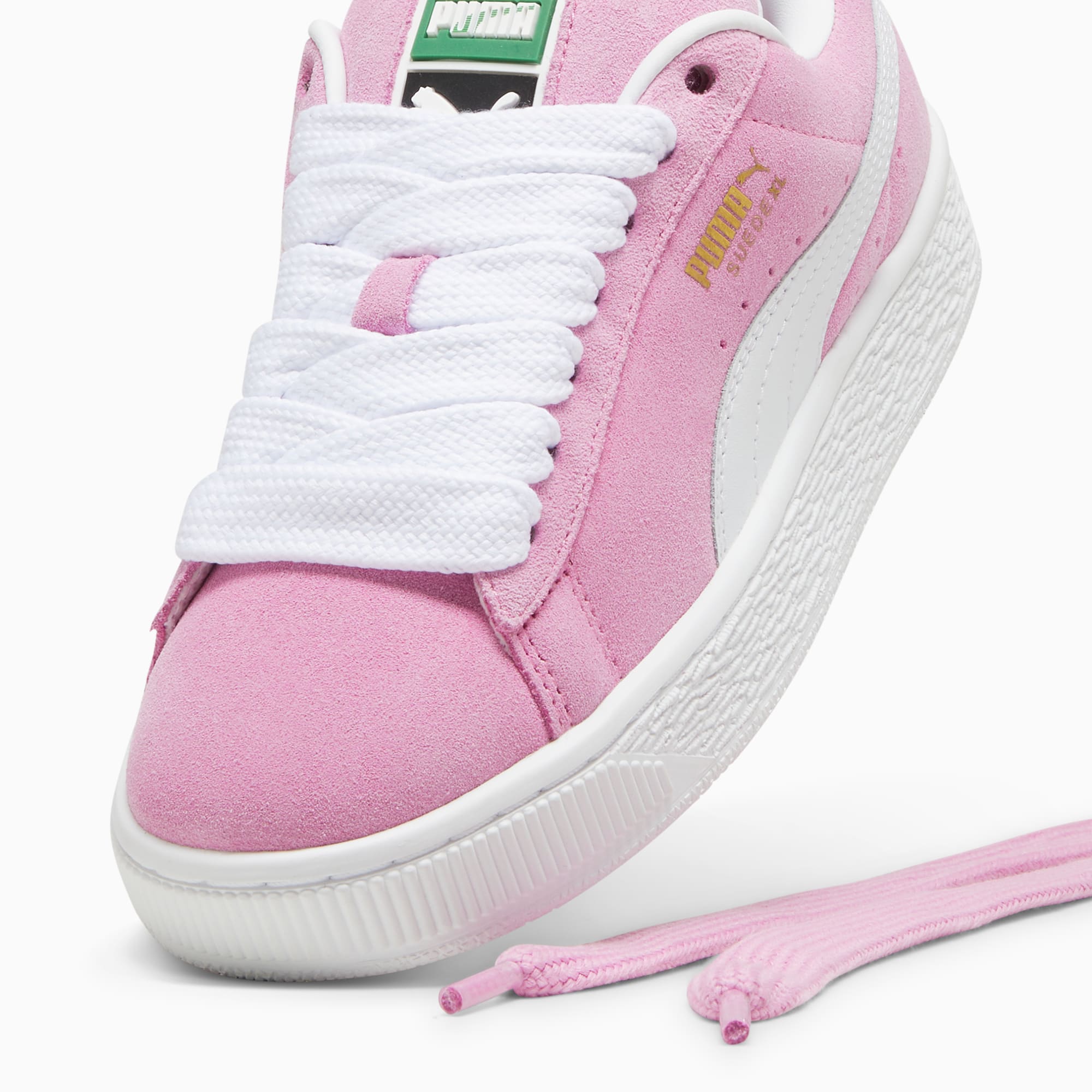 Suede XL Youth Sneakers – Mauved Out-PUMA White