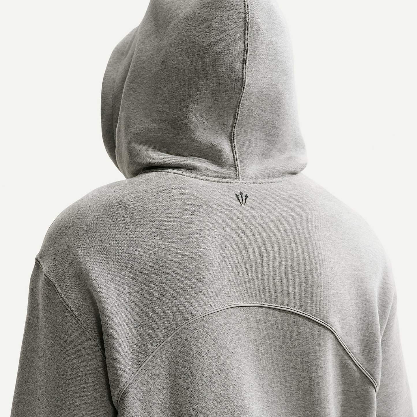 NOCTA Fleece CS Hoodie 2 – Dark Grey Heather/Matte Silver/Black
