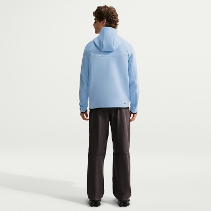 Nike Tech Men's Fleece Windrunner Full-Zip Jacket – Ice Blue/Black