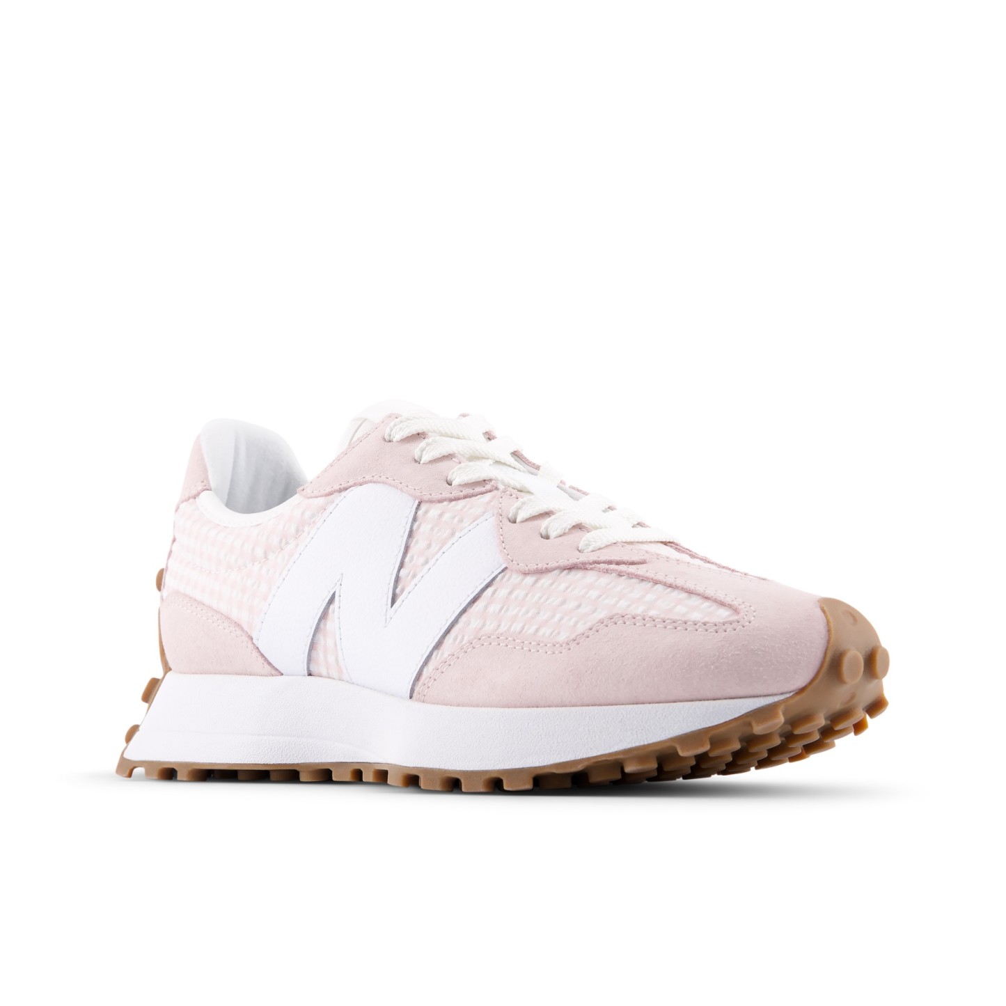 327 – STONE PINK with WHITE