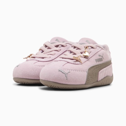 Speedcat Charmies Sneakers Toddlers – Misty Pink-Mouse Gray