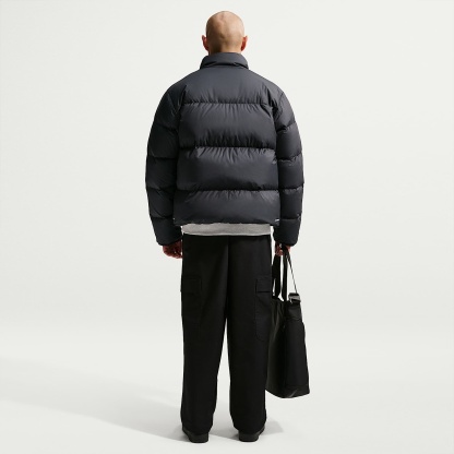 Nike Sportswear Club Men's Therma-FIT Down Puffer Jacket – Black/White