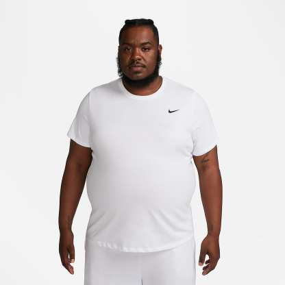 Nike Dri-FIT Men's Fitness T-Shirt – White/Black