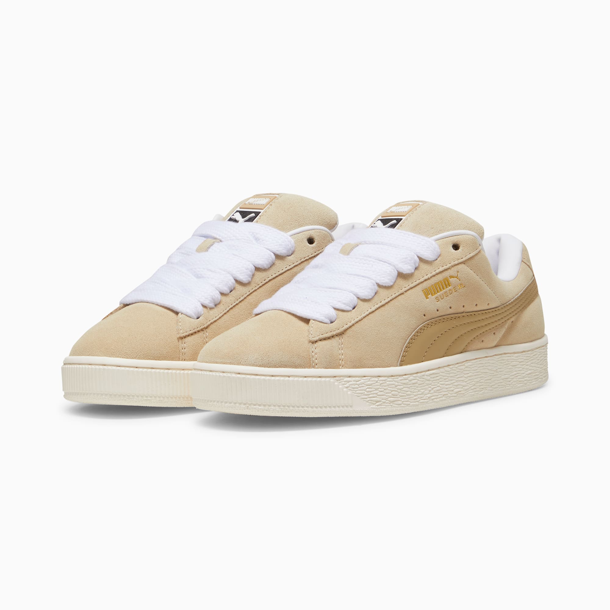 Suede XL Sneakers Unisex – Putty-Warm White