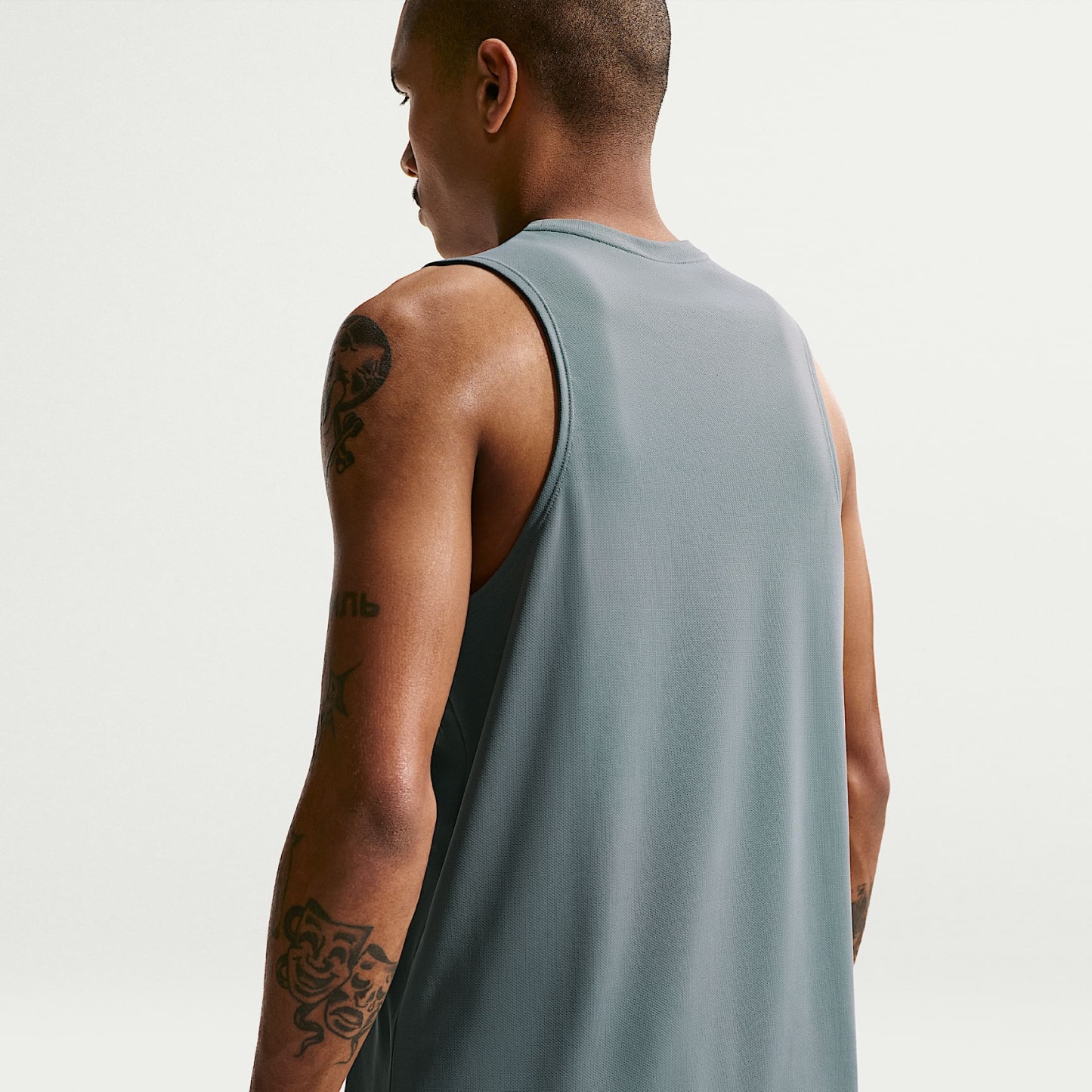 Nike Miler Men's Dri-FIT Running Tank Top – Smoke Grey