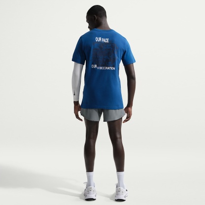 Nike Stride Men's Dri-FIT 18cm (approx.) Briefs-Lined Running Shorts – Smoke Grey